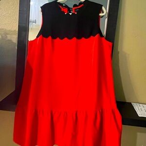 Victoria Beckham for Target Black and Red Dress